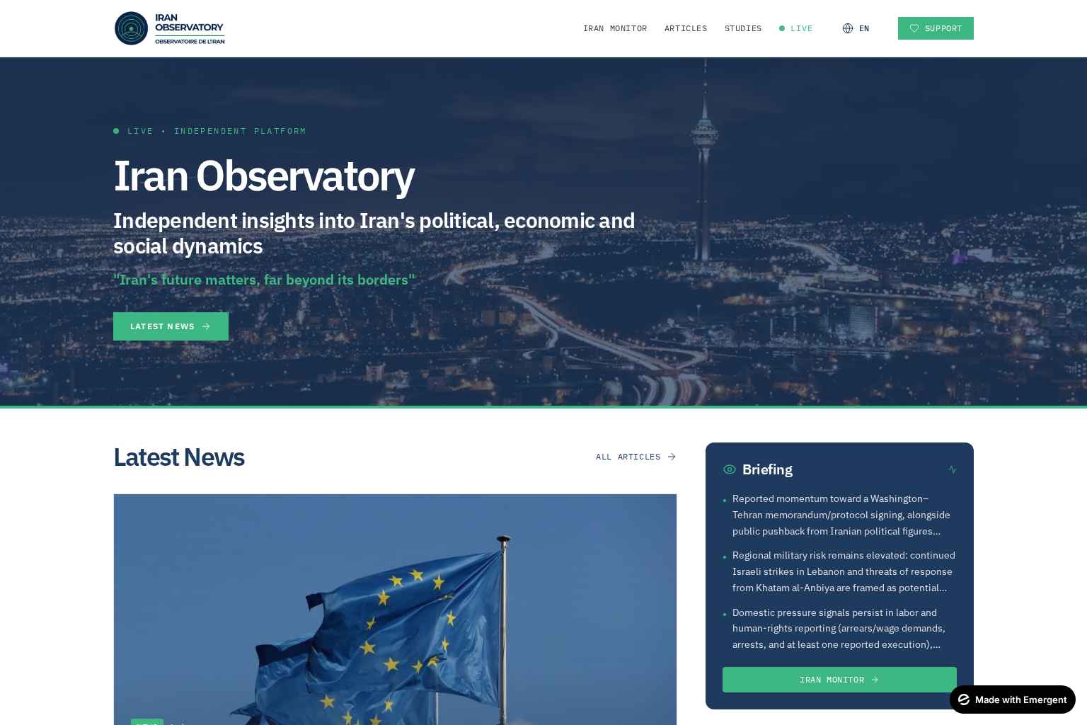 Iran Observatory - Independent Insights